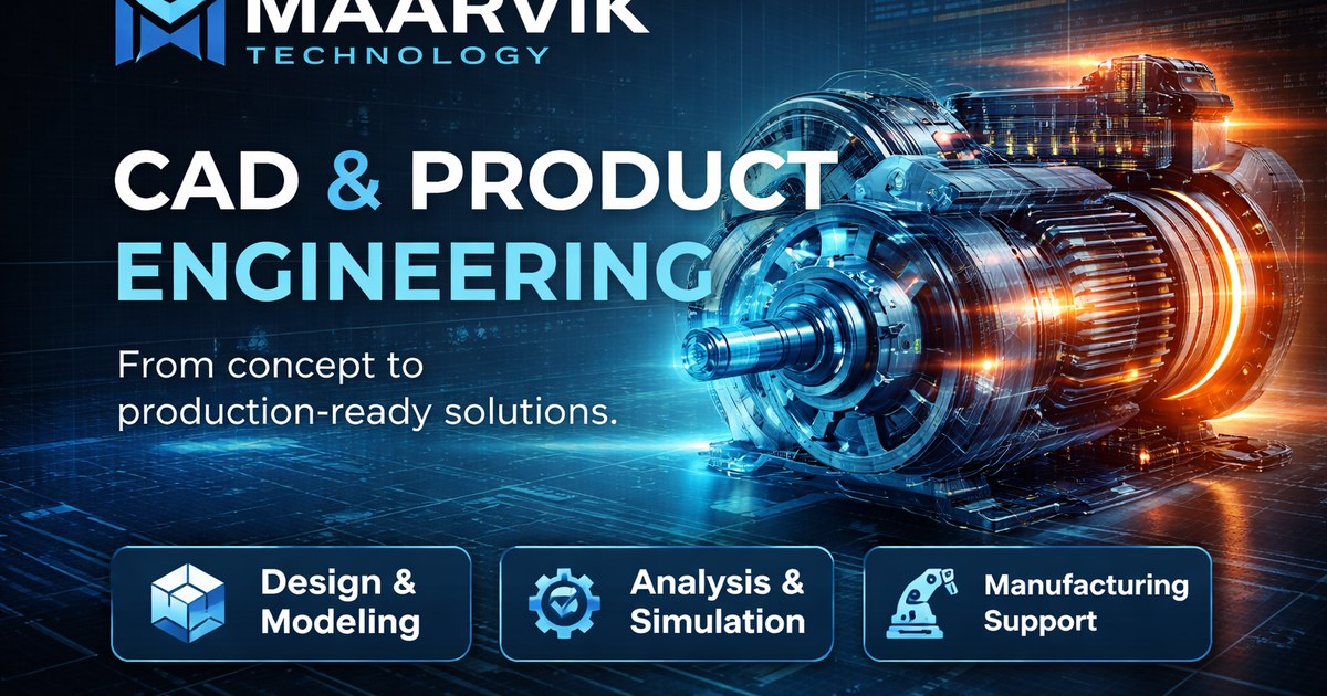 Maarvik Technology | CAD Design, Product Engineering & Simulation